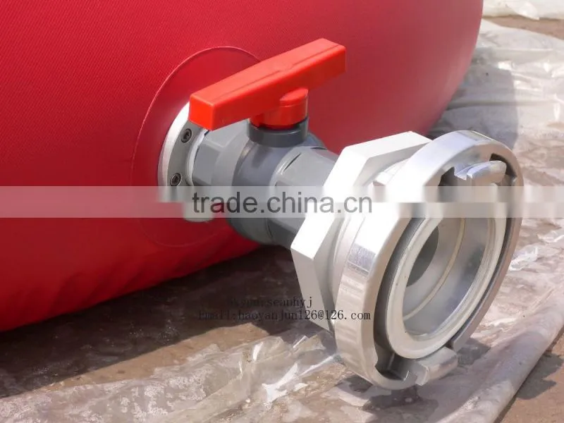 Foldable soft pvc plastic rainwater tanker