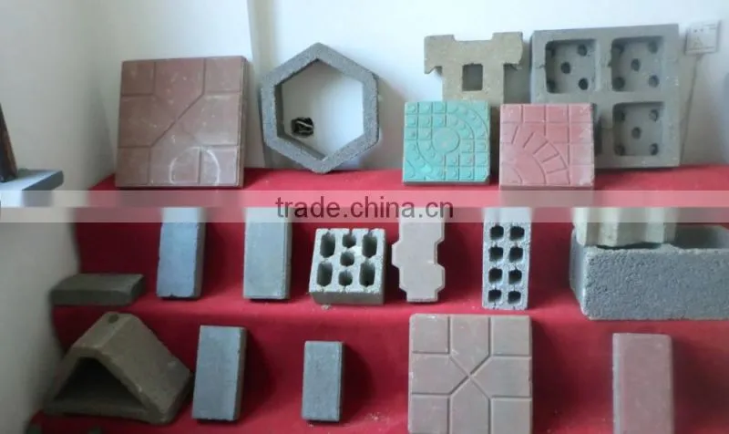 China QT10-15 Automatic Concrete Block Machine Production Line