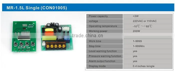 CON01004 universal remote controller gsm pump controller