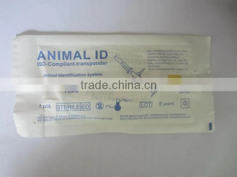 Hot 134.2KHz FDX-B 1.4x8mm RFID Glass Transponder