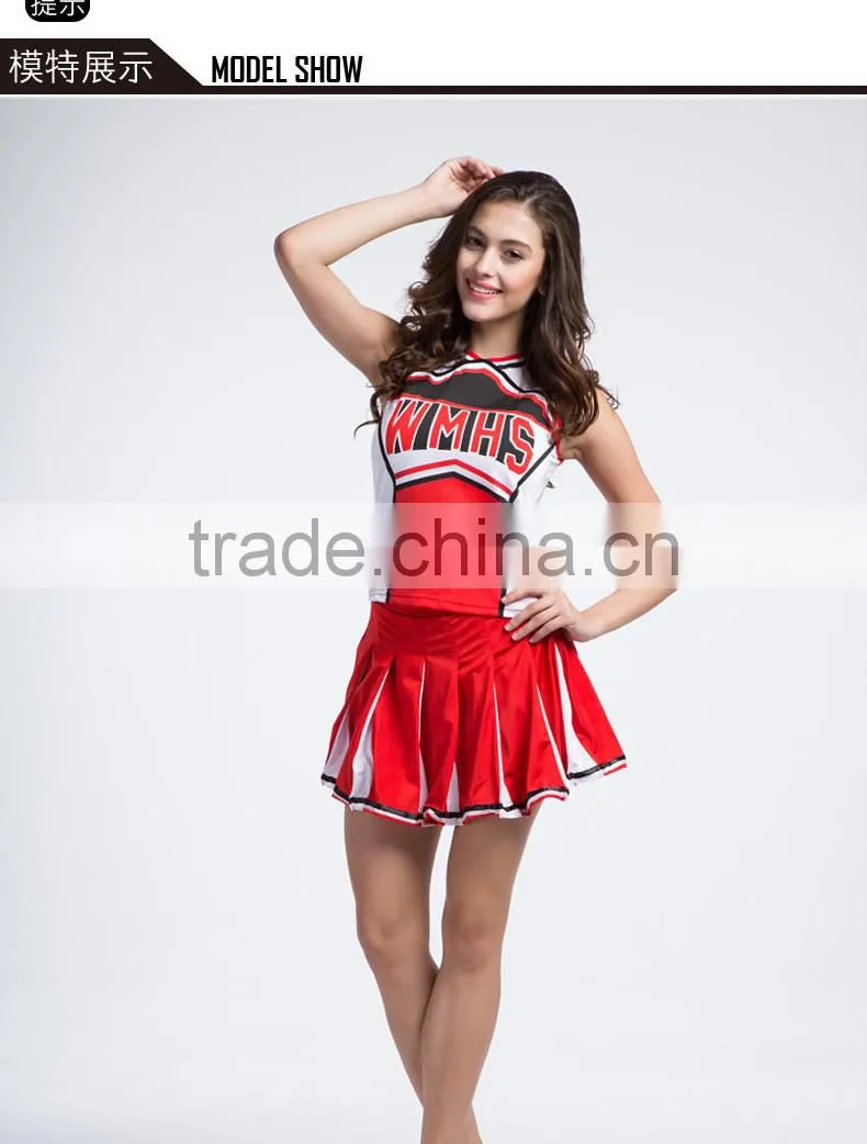 Popular Girls Sexy cheerleader costumes Cheerleading Uniform
