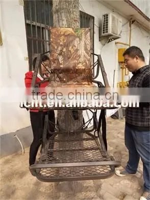 Camouflage hunting climbing tree stand