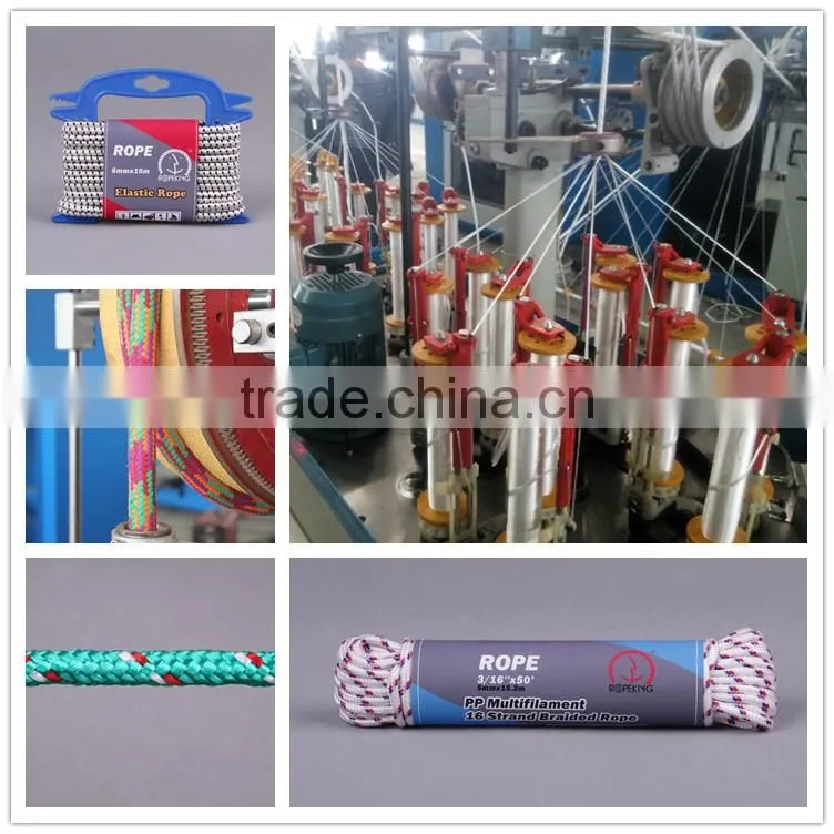Two machine heads Automatic Bobbin Winding Machine for Rope Braiding Machines, bobbin winder