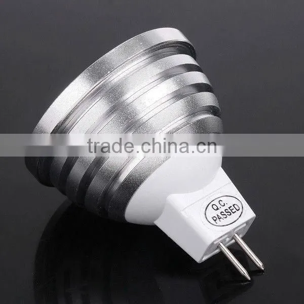 4W MR16 LED RGB Light Color Change Bulb Lamp + Remote Control 2 Million Colors