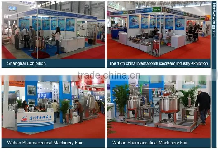 Vacuum Emulsifying Mixer With Bottom Homogenizer