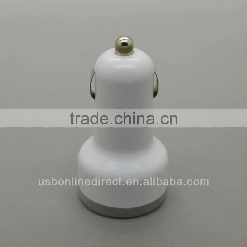Dual USB Car Charger 5V 2A 2100Ma Dual 2Port USB Car Charger for Sansung S3 S4 HTC Apple Iphone 5 iPad 2 iPhone 3G 3GS 4g ipod
