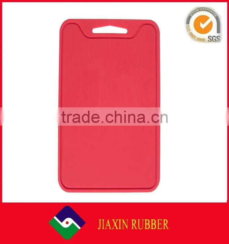 2017 Hot sale food grade silicone chopping board, Flexible cutting mat chopping block
