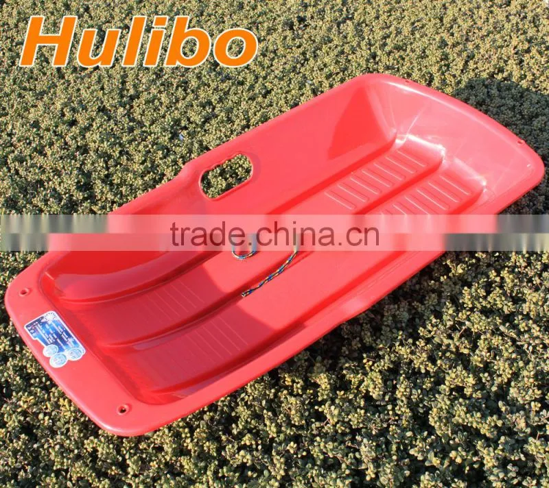 Hulibo Brand Ski Snow sled Plastic snowsledge for Adults and Kids