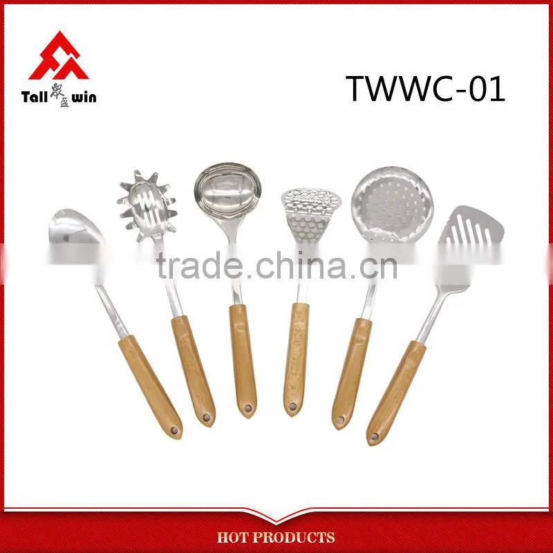 2015 china new design 6pcs stainless steel kitchen cookware set