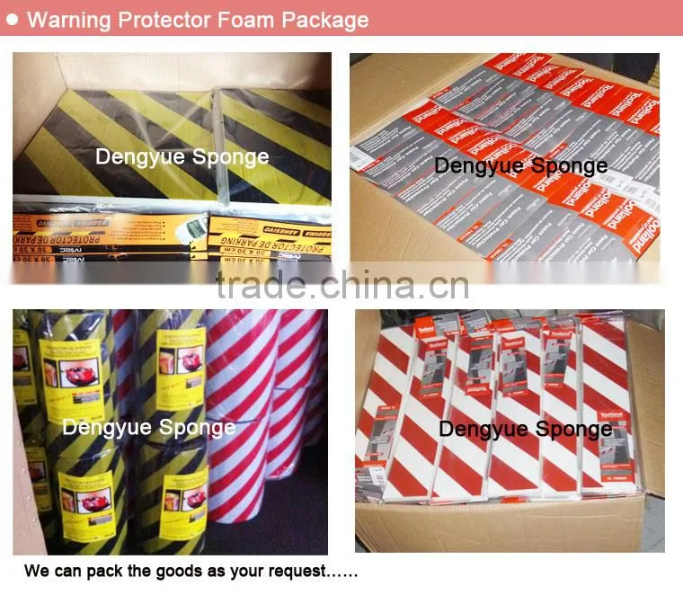 Against paintwork damage protector strip foam anticollision driving safety guard rubber foam