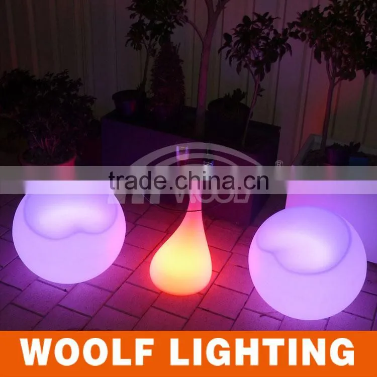 Colourful Decorative Indoor and Outdoor Practical LED Flashing Coffee and Garden Seat