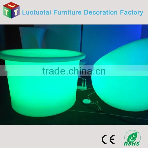 round led bar table for cafeshop /garden/home/hotel/restaurant 16 color change