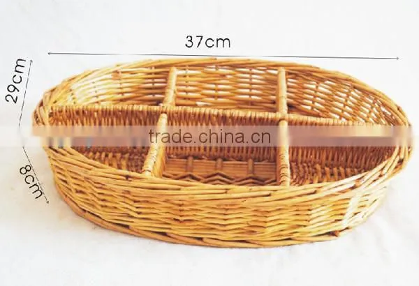 HOT Eco-friendly wicker bread baskets fruit basket for sale