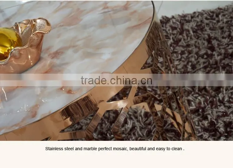 Modern Beautiful Marble Dubai Coffee Table C403