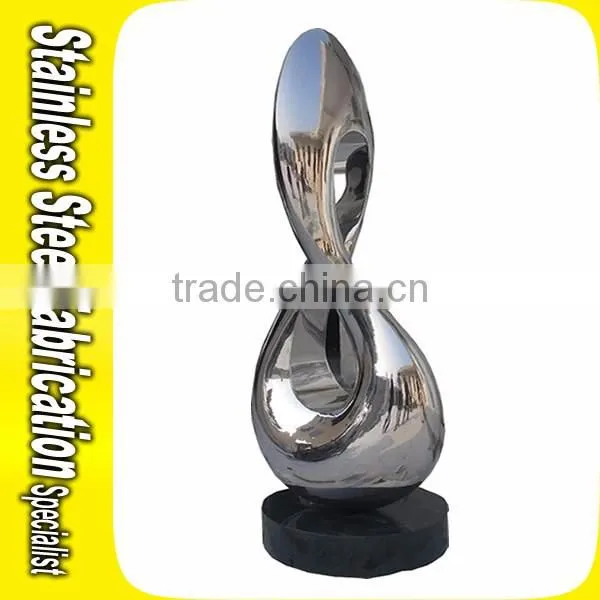 Abstract Sculpture Stainless Steel Sculpture Stand Sculpture