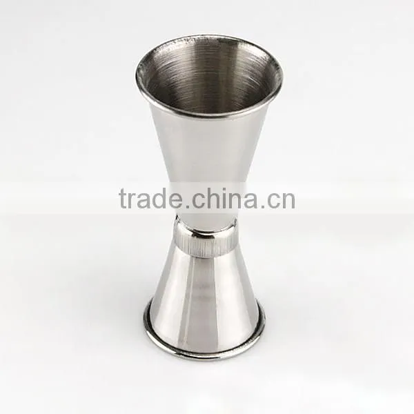 Professional bar tools supplier,custom stainless steel measuring glass cocktail shaker