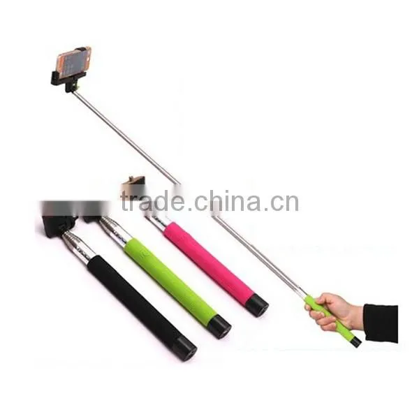 Wireless handheld monopod self-stick, bluetooth selfie stick, monopod selfie stick with bluetooth shutter button