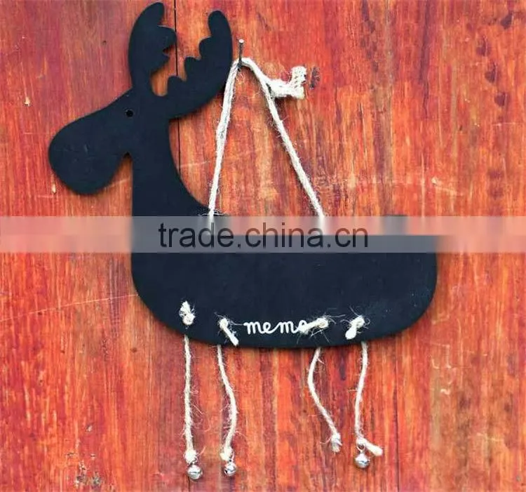 wholesale in stock anmial chalkboard blackboard roap hotel decor message board writing board decorative memo board elk bord