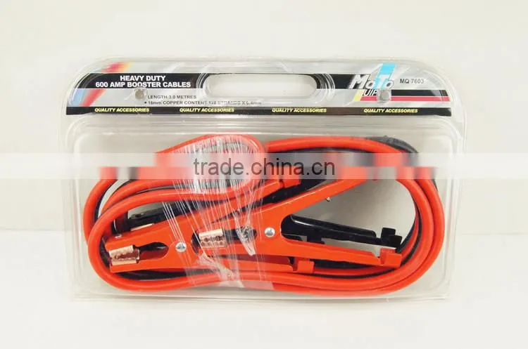 600AMP car jumper cable CCA/PVC auto battery booster cable