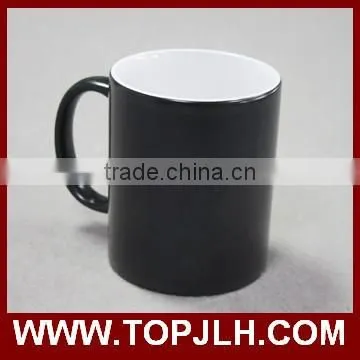 Porcelain full color changing ceramic magic mugs