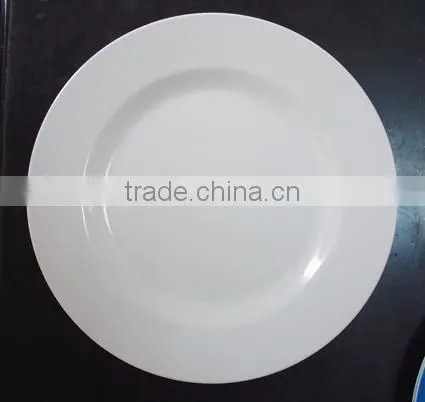 Food Grade Round Shape 100% Melamine Serving Plate /Plastic Bowl