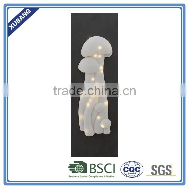 New Style mushroom Shape Resin Wall Decoration