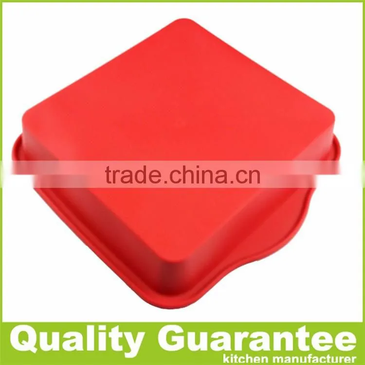 Hot selling Silicone Baking Pan Round Silicone Cake baking pan Square Baking Pan