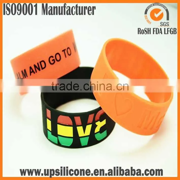 2016 world cup silicone wristbands bracelet world cup 2014