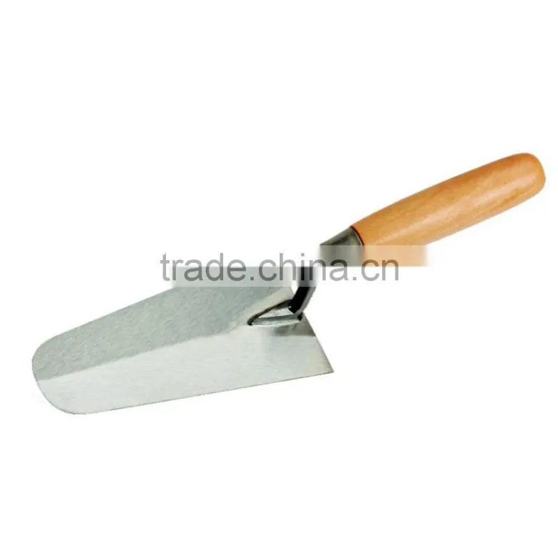 Alibaba online sale Professtional Bricklaying Trowel With Wooden Handle