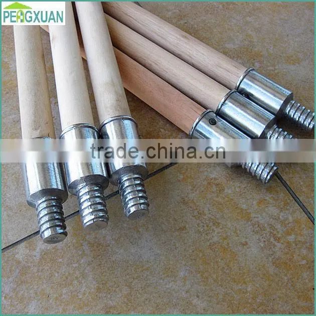 Professional machine making wooden broom handle