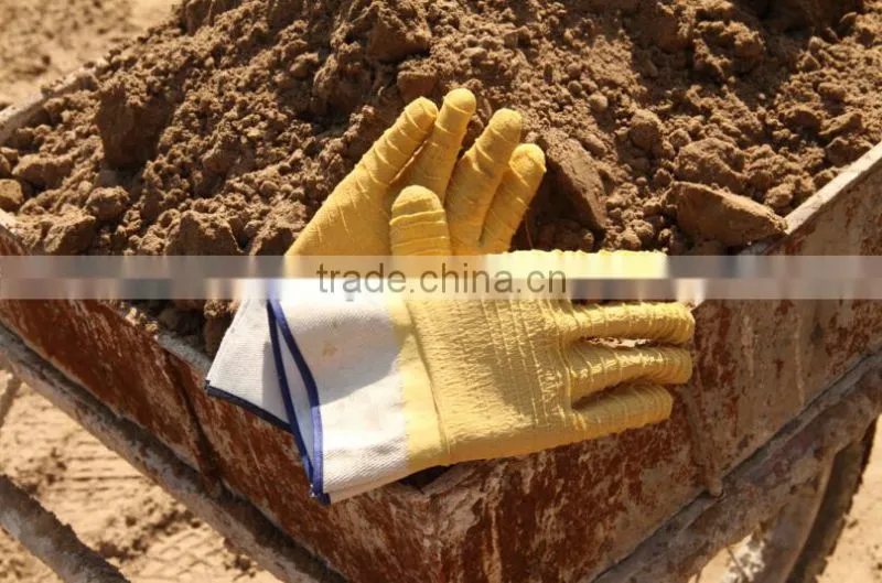 sunnyhope hotselling latex coated gloves