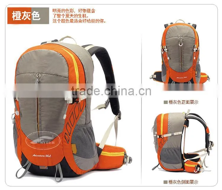 Alibaba SupplierOutdoor Hiking Lightweight Fashion Waterproof Boys Backpack Sports
