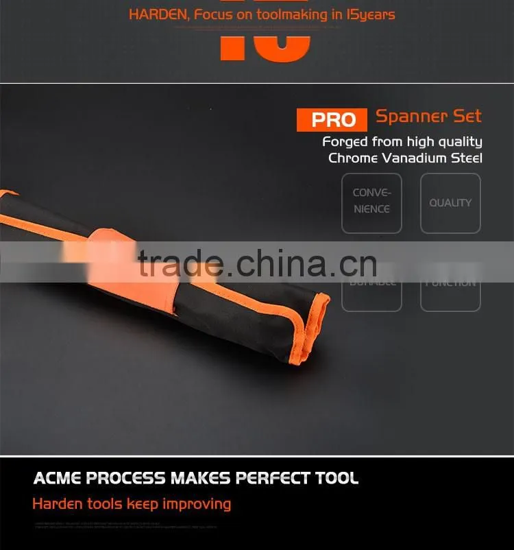 Professional 8PCS Double Ring Offset Spanner Set