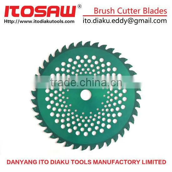 ITO-G-15 TCT brush cutter Trimmer Saw Blade disc for Brush Cutter SK-5 body and YG8 tips, Size 230MM*36T and 255mm*40T