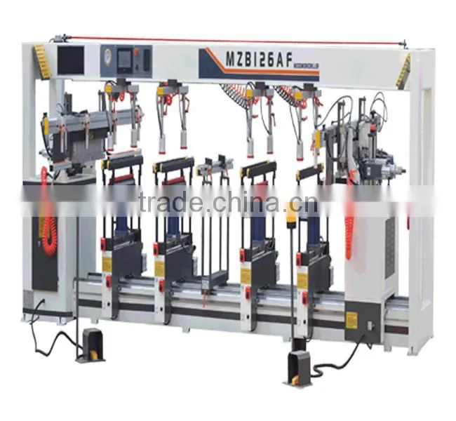 MZB126AF High Quality Multi lines Six Rows Driller Wood Machinery