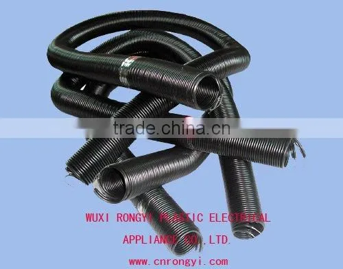 Black PVC electrical plastic tubing
