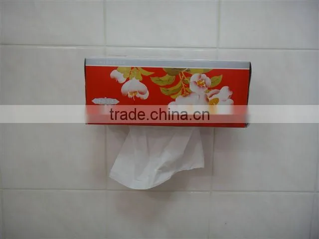 Magic sticky facial tissue paper holders