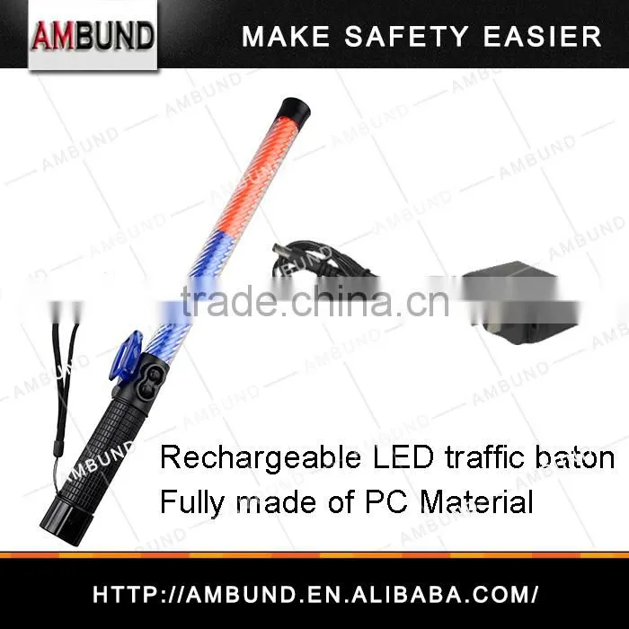 Rechargeable safety baton / Safety police baton / Flashing Wand / Traffic Baton