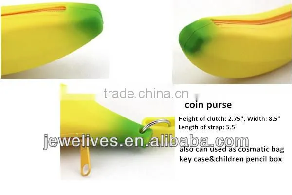Hot selling child silicone pencil pouch