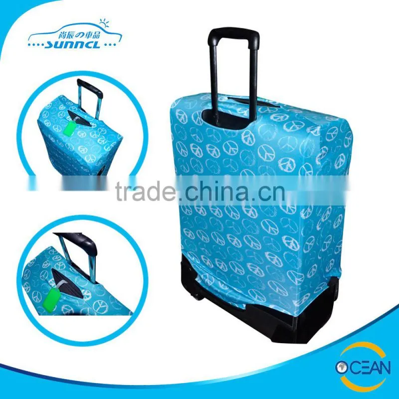 Rainbow Retractable Protective Cover Suitcase , Luggage Cover