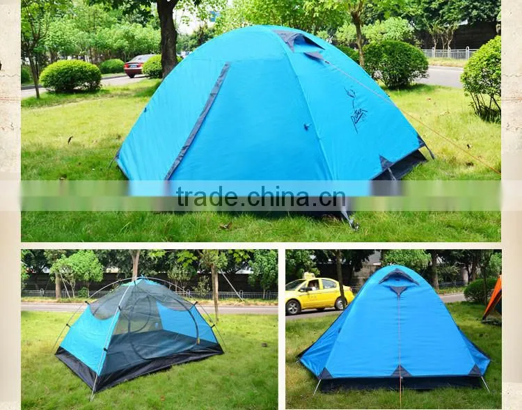 2014 Cheap Outdoor folding Waterproof Camping tent for 3 persons