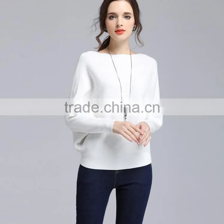 2017 Winter Women Knitted Wool Sweater Design For Girl Winter pullover Sweater
