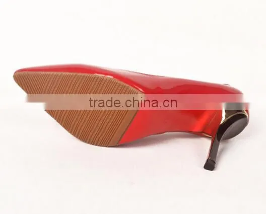 GZY Popular middle heel genuine leather shoes women casual