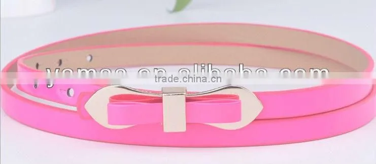 newest candy color lady fashion belt