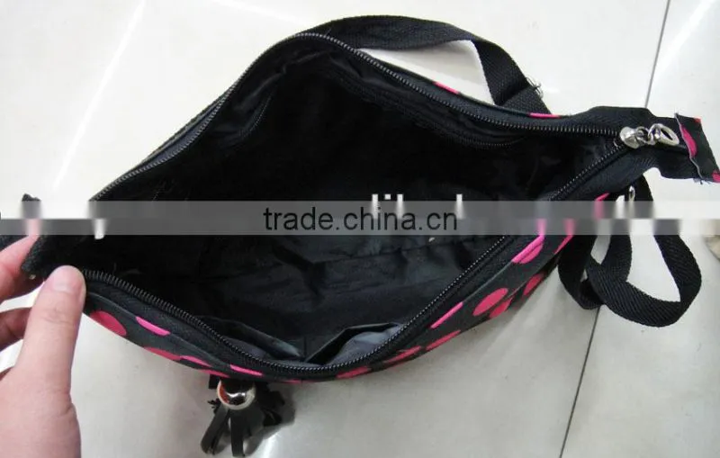 Fashion popular dot cosmetic bag
