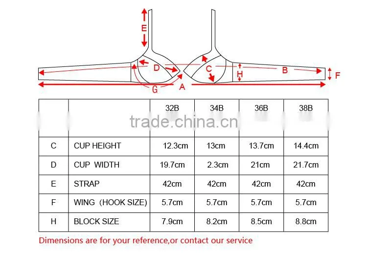 HSZ-58070 New Design Breathable Large Size Bra Underwear For Woman Bra Factory In China