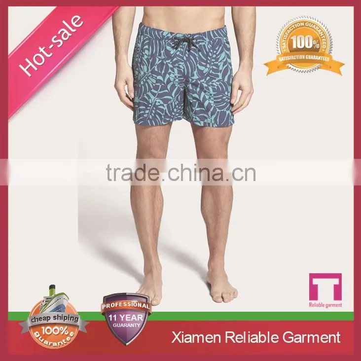 2015 men beach wear/ swim short/ beach short swimwear OEM china manufacturer