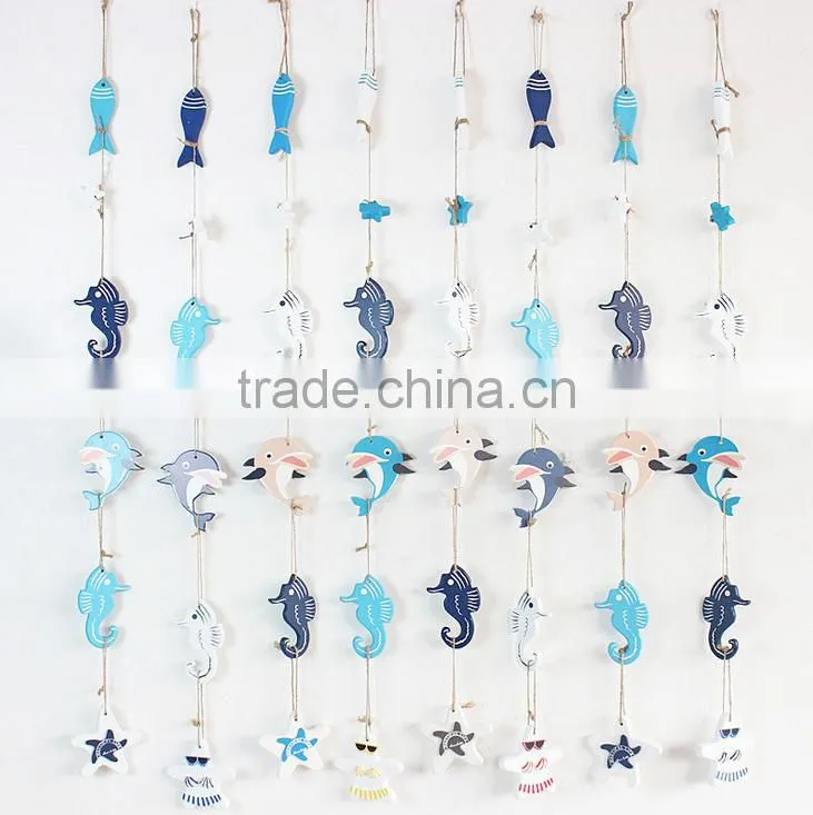 Sex Bikini Wooden Starfish Hangings Decorative Wall Hanging Art And Craft