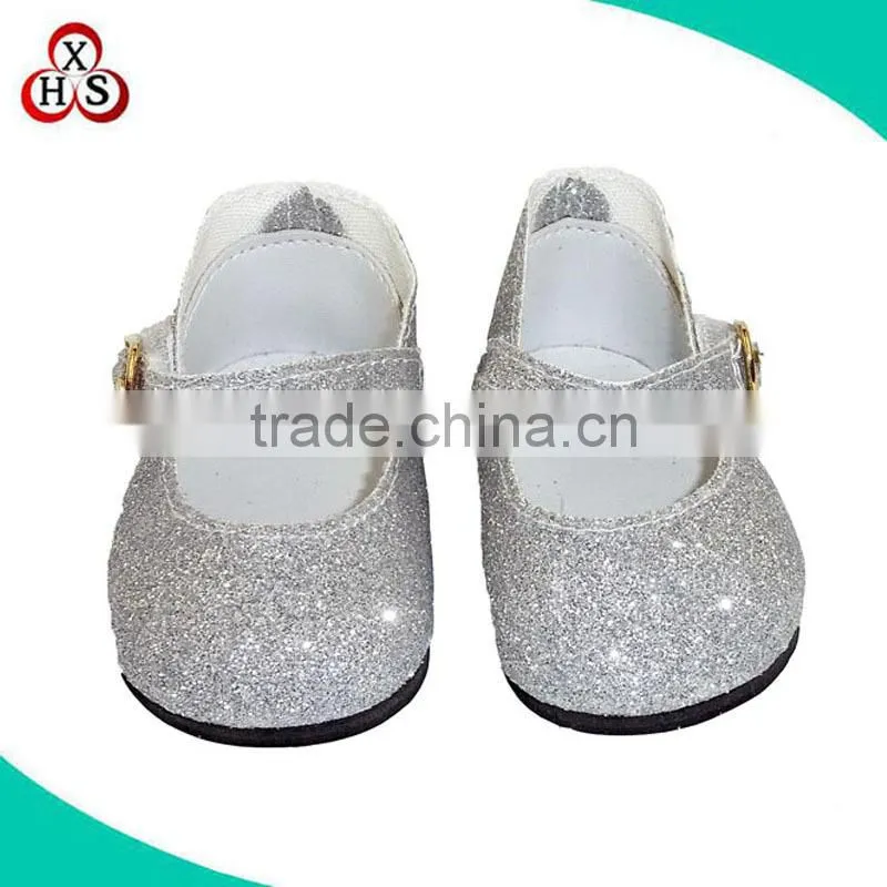 China making doll shoes for 18 inch dolls accessories