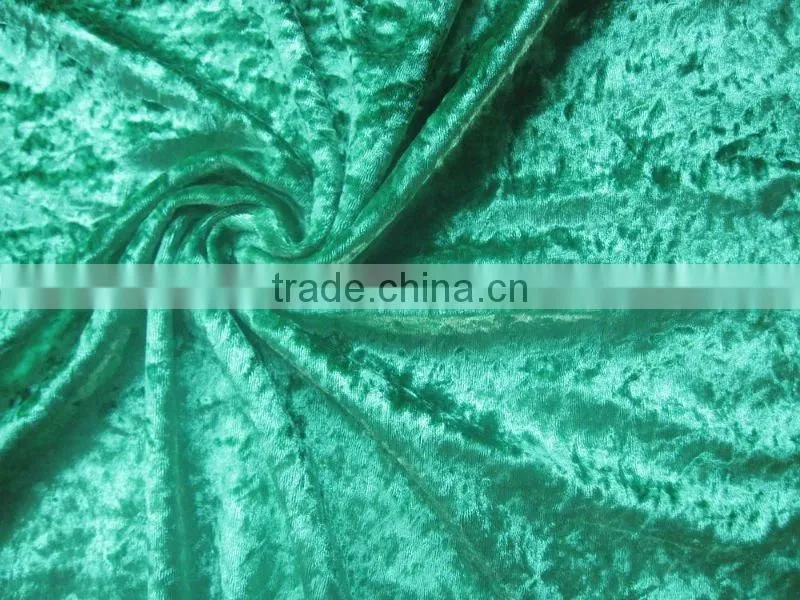 100% polyester garment velvet fabric